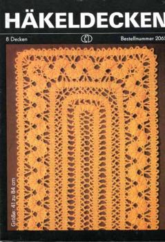 Häkeldecken 8 Decken Verlag für die Frau 2065