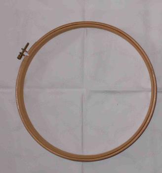 Stickrahmen aus Holz ca 25 cm Durchmesser