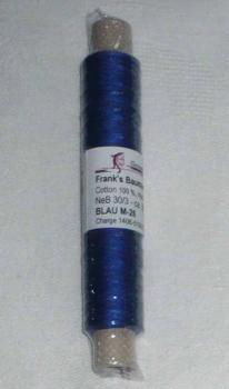 Frank´s Baumwoll - Garn 30/3 Blau 26