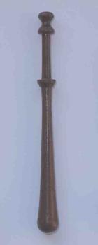 Bayeuxklöppel ca 11,5 cm lang dunkelbraunes Holz