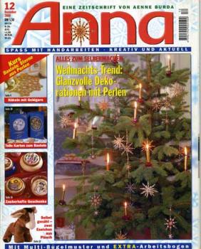 Anna 2000 Dezember Lehrgang: Sterne aus Perlen