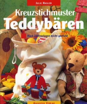 Teddybären Kreuzstickbären von Julie Hasler