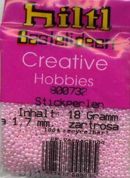 Rocailles 1,7 mm pink