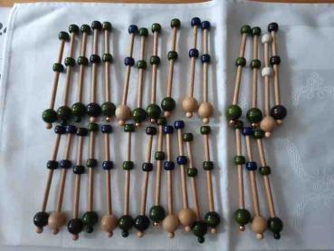 Set 30 Klöppel ca 10 cm lang