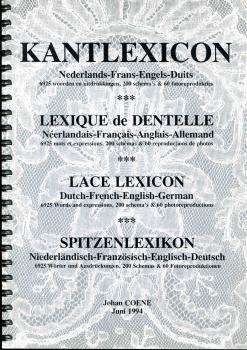 Kantlexicon - Spitzenlexicon von J. Coene (1994)