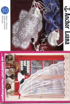 1 x Anchor Liana Nr. 11815, 1 x  MEZ Blatt 181 , 1 x Karstadt HW