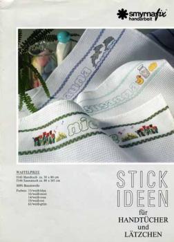 Stick Ideen für Handtücher und Lätzchen