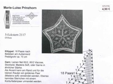 KB 5-Eckstern 2117 von Marie-Luise Prinzhorn