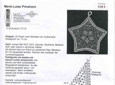 KB 5-Eckstern 2114 von Marie-Luise Prinzhorn