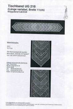 KB Tischband UG 218 v. Inge Theuerkauf