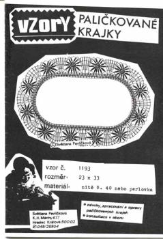 Pattern Svetlana Pavlicková No 1193