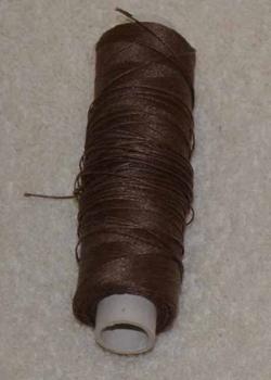 DDR "Jeansgarn" braun ca. 15 Gramm