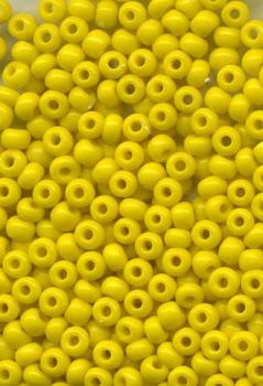 Rocailles ca.3 mm yellow