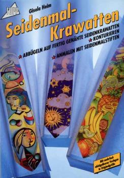 Seidenmal-Krawatten by Gisela Heim