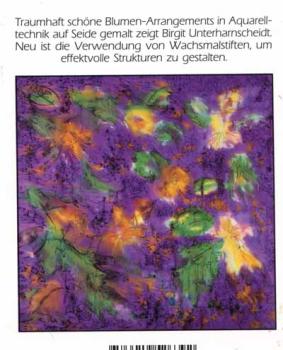 Blumen auf Seide Brunnen-Reihe by Birgit Unterharnscheidt