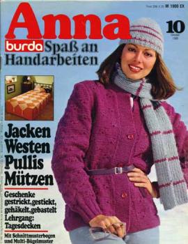 Anna 1980 Oktober Kurs: Tagesdecken nähen