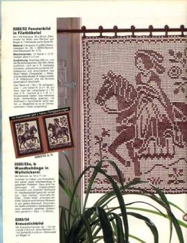 Anna 1983 Februar Lehrgang: Bettwäsche nähen