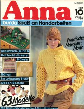 Anna 1986 Oktober Lehrgang: Stabweben
