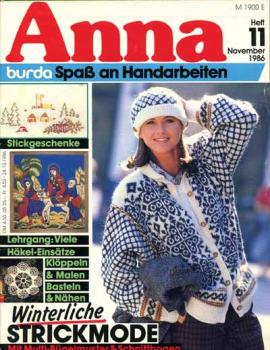 Anna 1986 November Lehrgang: Häkeleinsätze