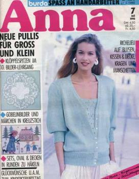 Anna 1990 Juli Kurs: Klöppeln