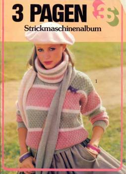 3 Pagen Strickmaschinenalbum