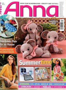 Anna 2022 Juli Lehrgang Häkeln Stricken Spiel