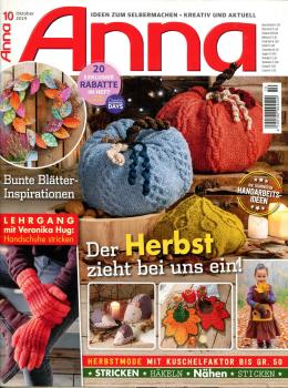 Anna 2019 Oktober  Lehrgang Handschuhe stricken