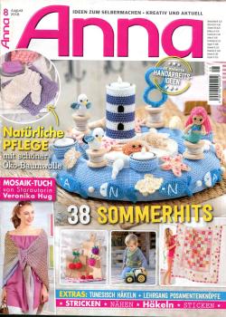 Anna 2018 August  Lehrgang stricken Posamentenknöpfe