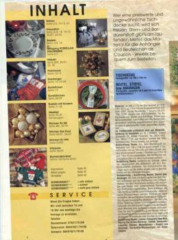 Lena 1997 Dezember Lehrgang Porzellan dekorieren