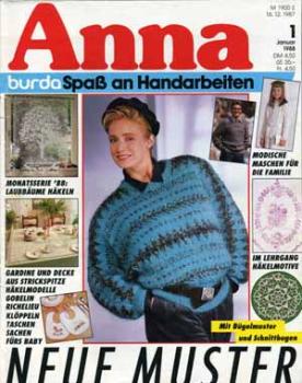 Anna 1988 Januar Lehrgang:Häkelmotive