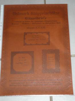 Mappe XXXIII Ostmark Klöppelschätze