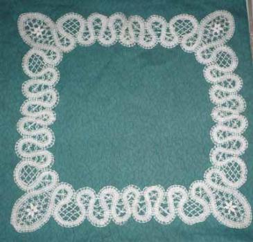 Lace aprox.. 58 x 58 cm