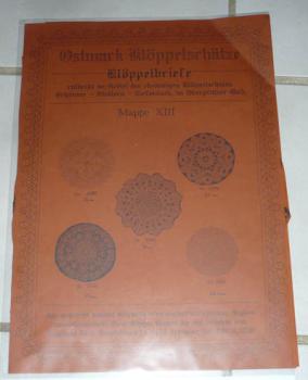 Mappe XIII Ostmark Klöppelschätze