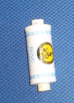 Bouc Leinen 50 Col 1 weiß