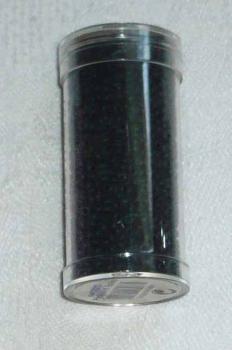 Rocailles ca. 2,2 mm mattschwarz ca 28 Gramm