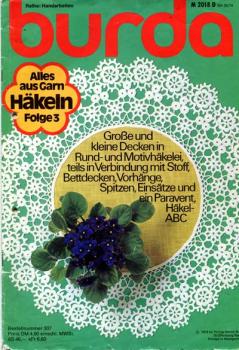 Burda Häkeln  Folge 3 Heft 307   M 2018D