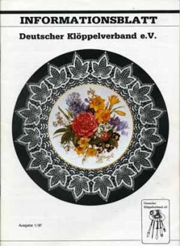 Informationsblatt Dt.Klöppelverband 1987 Jahrgang
