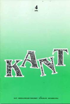 Zeitschrift Kant 4/1991