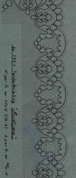 Klöppelbrief " Huidtjorn" Tonderknipling