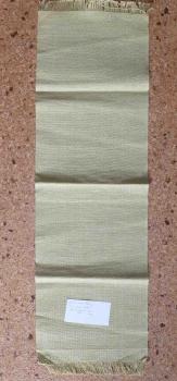 Leinenband lindgrün ca. 68,5 cm lang 20 cm breit 8 Fäden/cm