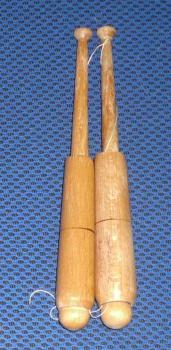 Paar Hülsenklöppel 14,6 cm