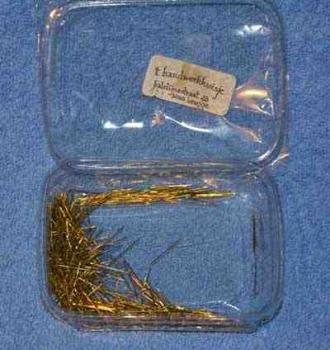 Stecknadeln ca 20 x 0,5 mm ca. 20 Gramm Messing