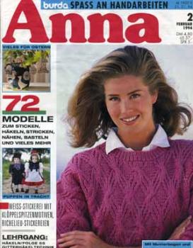 Anna 1994 Februar Lehrgang: Gitterhäkeltechnik