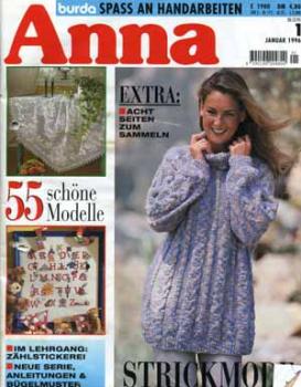 Anna 1996 Januar Lehrgang: Zählstickerei