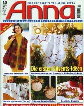 Anna 1998 Oktober Kurs Spitzen häkeln