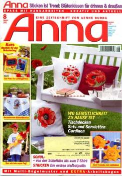 Anna 2002 August Kurs Basteln für den Schulanfang