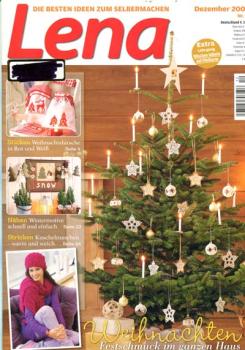 Lena 2009 Dezember Lehrgang Rüschen häkeln auf Filetkaros
