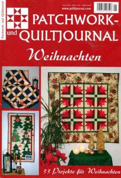 Patchwork- und Quiltjournal Weihnachten  Oktobern 2008