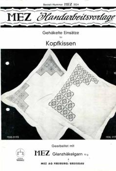MEZ Handarbeitsvorlage Nr. 2022,2023,2024