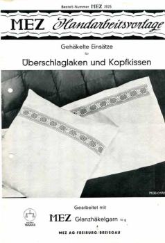 MEZ Handarbeitsvorlage Nr. 2025,2028,2029,7038